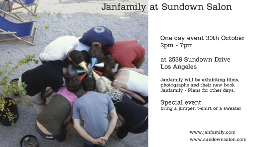 sundown salon / #22 janfamily